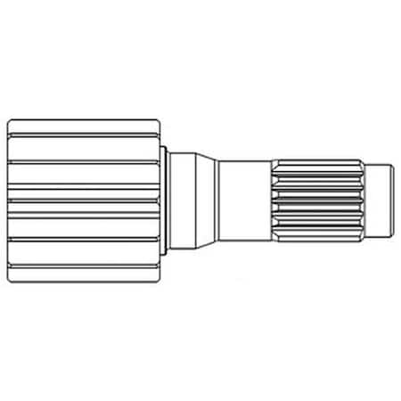 Aftermarket R43016 New Pinion Shaft 13 Teeth Fits John Deere 4520 4620 4630 7020 Plus R113732